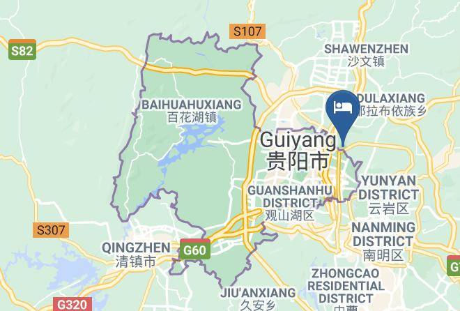 Guiyang - Lantian Hotel Maps