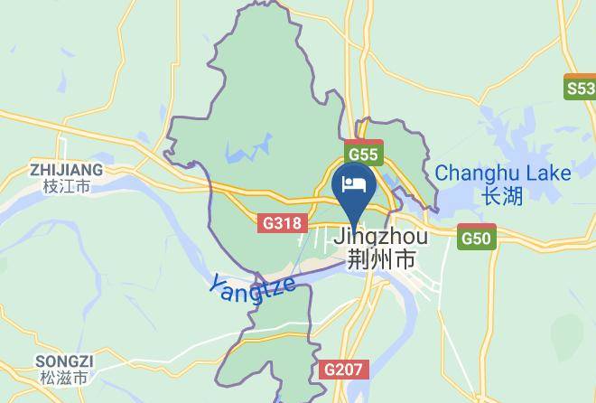 Jingzhou - Lantian Hotel Maps