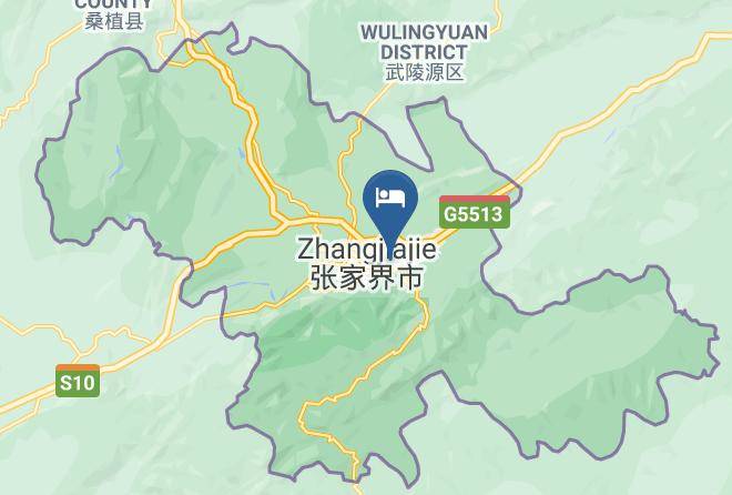 Zhangjiajie - Lantian Hotel Maps