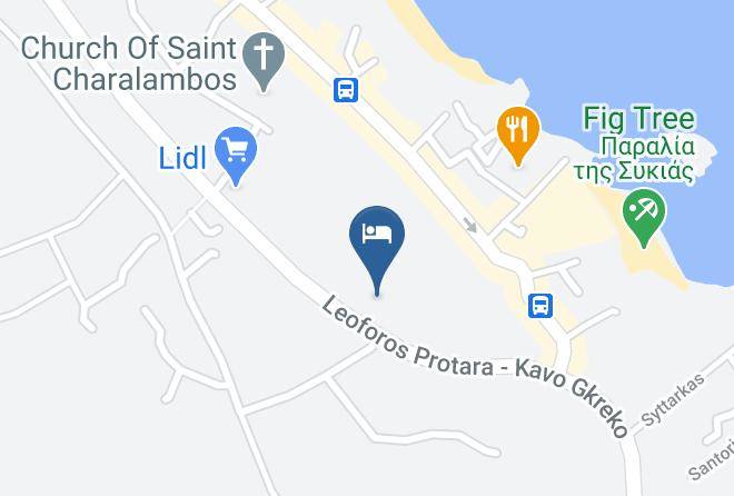 Lantiana Gardens Hotel Map