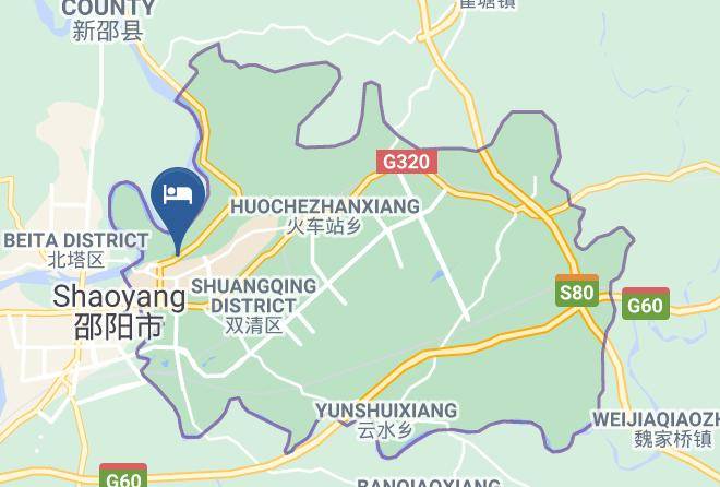 Shaoyang - Lanting Art Hotel Maps