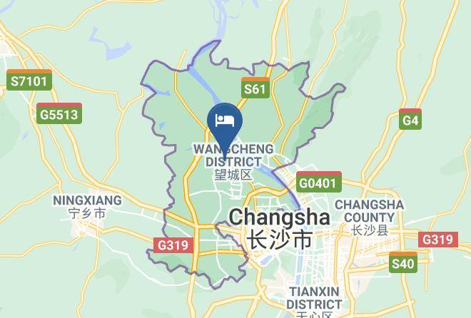 Changsha - Lanting Ge'er Hotel Maps