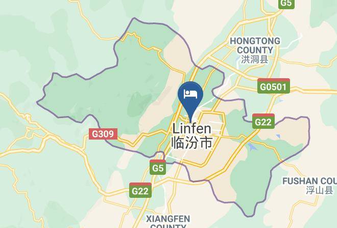 Linfen - Lanting Hotel Maps