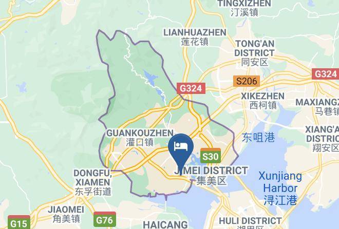 Xiamen - Lanwan The Peninsula Hotel Maps