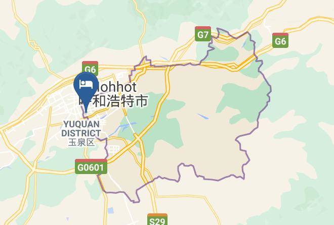 Hohhot - Lanyu Garden Hotel Maps