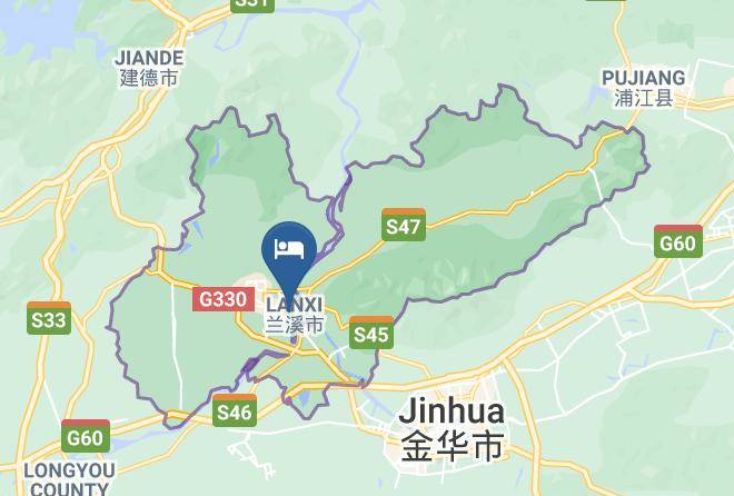 Jinhua - Lanyuan Hotel Maps