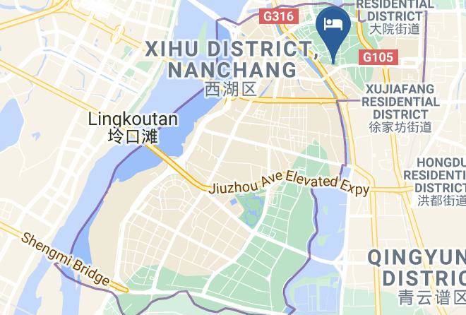 Nanchang - Lanyue Hotel Maps
