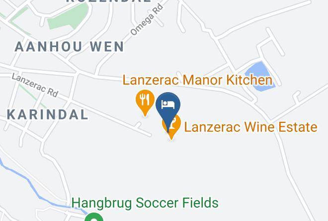 Cape Winelands - Lanzerac Hotel Maps