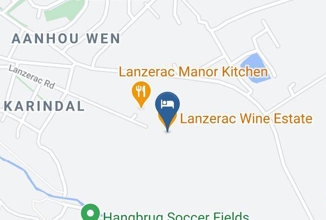 Cape Winelands - Lanzerac Wine Estate Maps