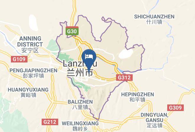 Lanzhou - Lanzhou Eastern Hotel Maps