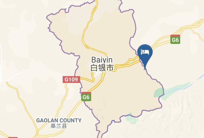 Baiyin - Lanzhou Friendship Hotel Maps