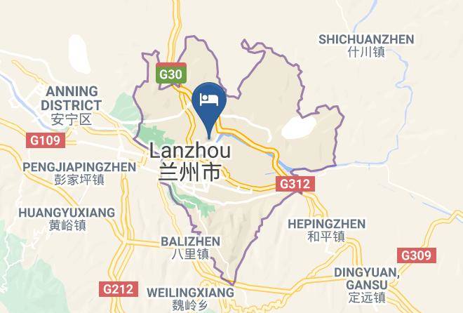 Lanzhou - Lanzhou Lantian Bussiness Hotel Maps