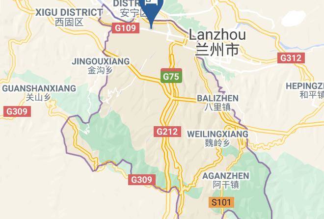 Lanzhou - Lanzhou Longqin Business Hotel Maps
