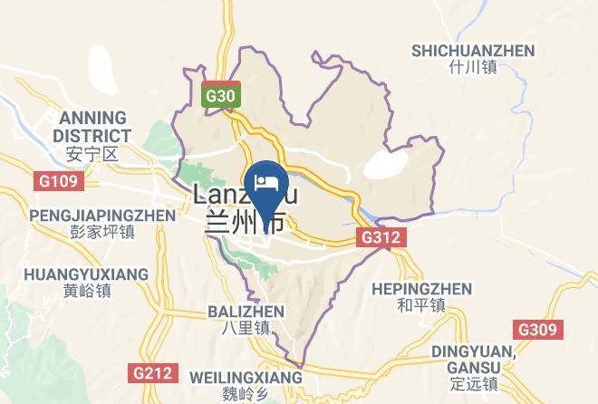 Lanzhou - Lanzhou Ruida Boutique Business Hotel Heping Maps