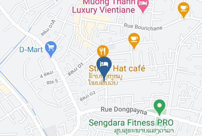 Lao Golden Hotel Map