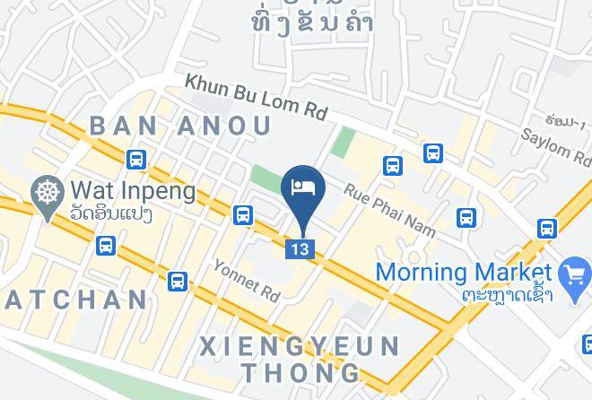 Vientiane - Lao Plaza Hotel Maps