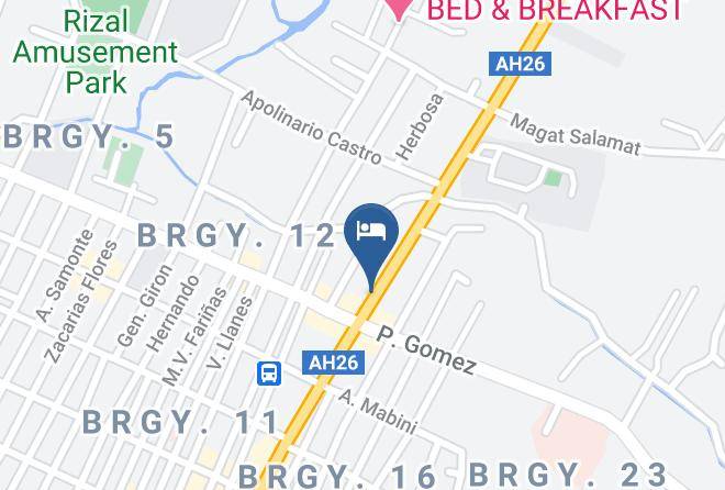 Ilocos Norte - Laoag Parklane Hotel Maps