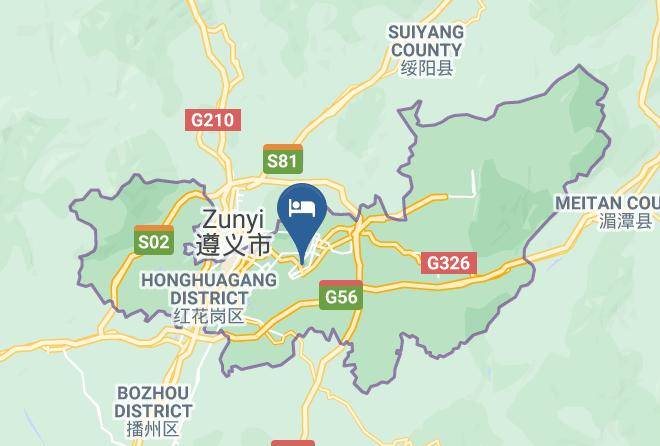 Zunyi - Laojie Yihao Hotel Maps