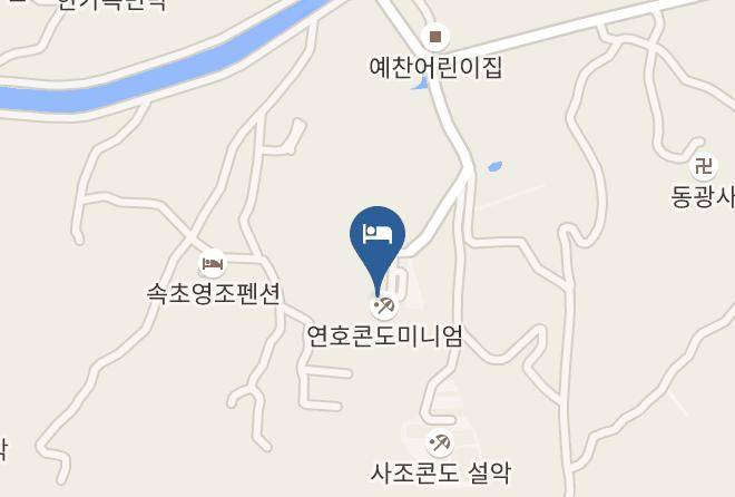 Laon Guesthouse Map - Gangwondo - Sokchosi