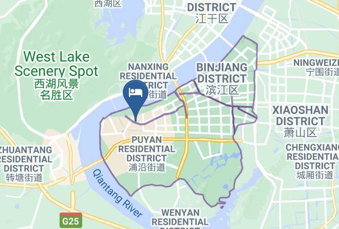 Hangzhou - Laoqiaotou Hotel Maps