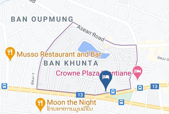 Vientiane - Laotel Vientiane Maps
