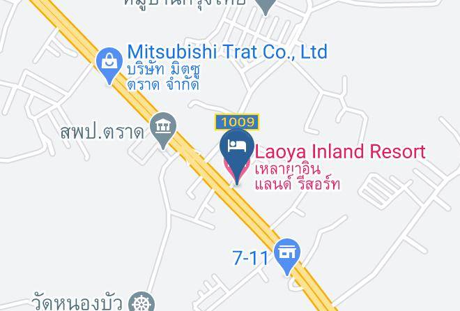 Mueang Trat District - Laoya Inland Resort Maps