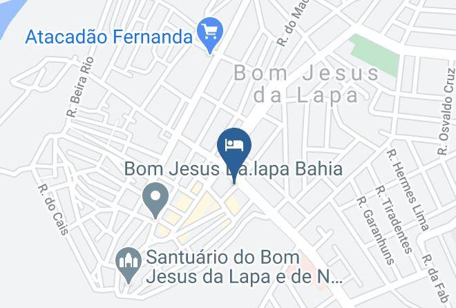 Bom Jesus Da Lapa - Lapa Hotel Maps