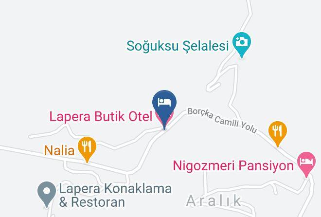Borcka - Lapera Butik Otel Maps