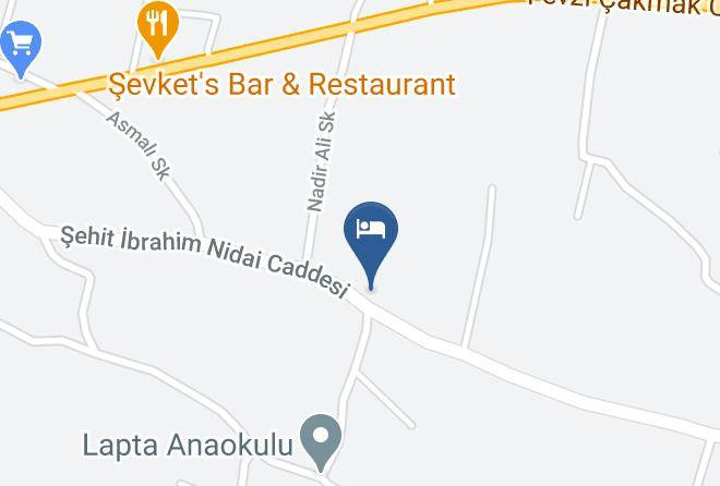 Lapida Hotel Map