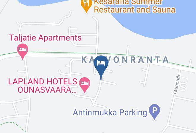 Rovaniemi - Lapland Hotels Sky Ounasvaara Maps