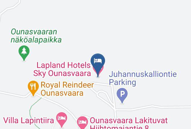 Rovaniemi - Lapland Hotels Sky Ounasvaara Maps