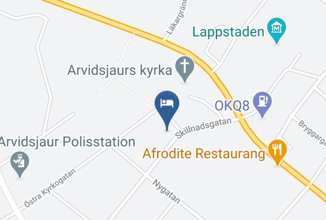 Arvidsjaur - Lapland Lodge Maps
