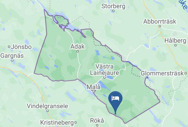 Mala - Lapland Stuga & Tours Maps