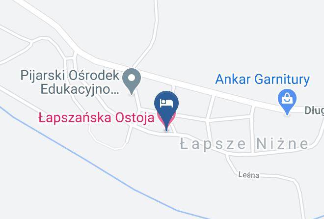 Lapszanska Ostoja Map