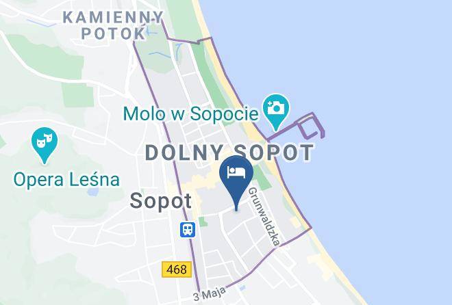 Sopot - Lapwing Residence Maps
