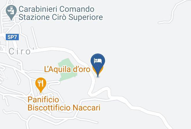 Crotone - Laquila Doro Maps