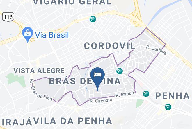 Rio De Janeiro Bras De Pina - Lar Do Aconchego Ii Maps