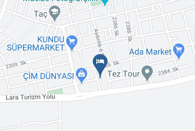 Muratpasa - Lara Beach Homes Maps