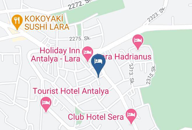 Muratpasa - Lara Diamond Hotel Maps