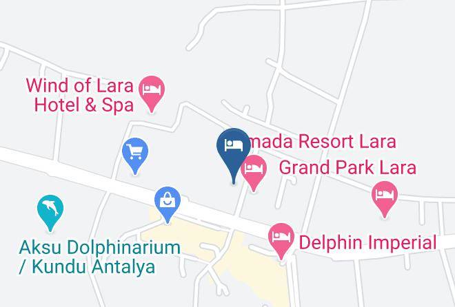 Aksu - Lara Family Club Hotel Maps
