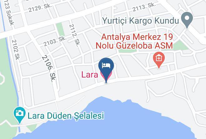 Muratpasa - Lara Hotel Maps