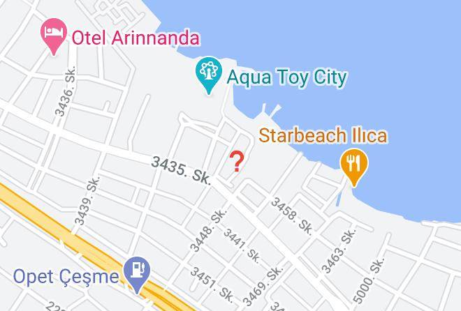 Cesme - Lara Ilica Hotel Maps