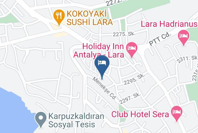 Muratpasa - Lara Kapris Otel Maps