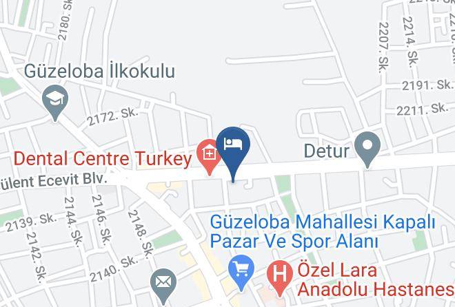 Muratpasa - Lara Orkide Homes Maps