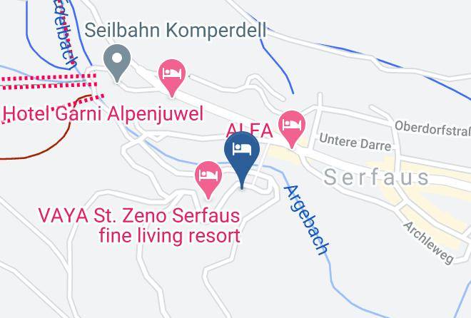 Landeck - Larchenhof Serfaus Mein Ferienziel Maps