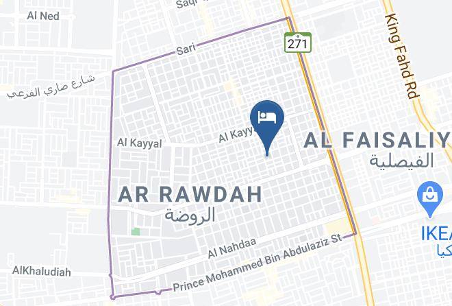 Jeddah - Lareen Suites Hotel Maps