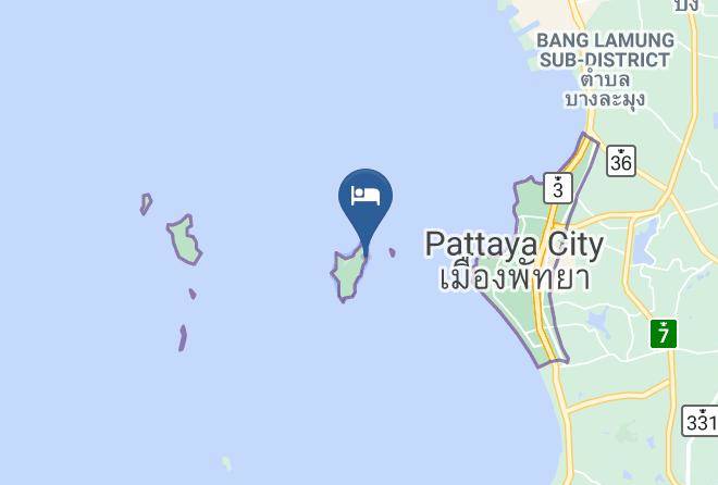 Amphoe Bang Lamung - Lareena Suite On Sea Maps