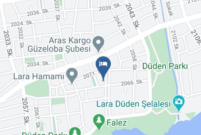Muratpasa - Laren Seaside Hotel & Spa Maps