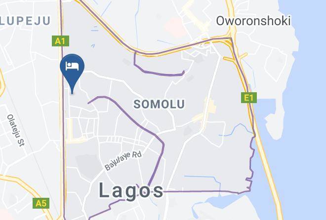 Lagos Mainland - Larex International Hotel Maps