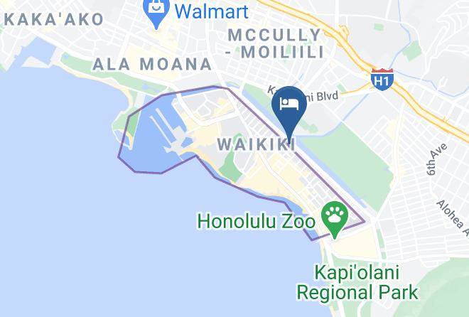 Honolulu - Large 2br 2ba Steps To Waikiki Beach By Domio Maps